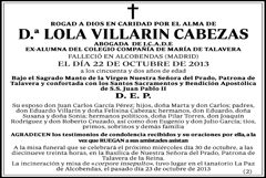Lola Villarin Cabezas